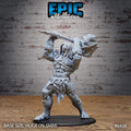 #6438 - Figurine Primal Giant Attack en résine pour JDR