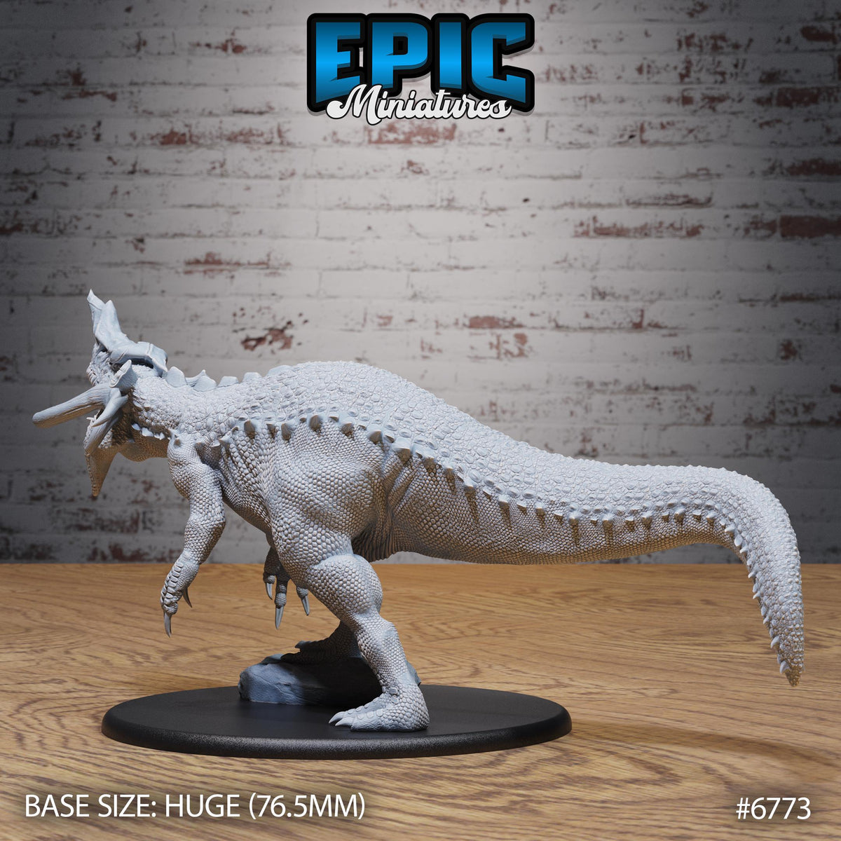 #6771 - Figurine JDR Boneskull pour jeu de rôle - Imprimée en résine - Échelle 32mm - Epic Miniature