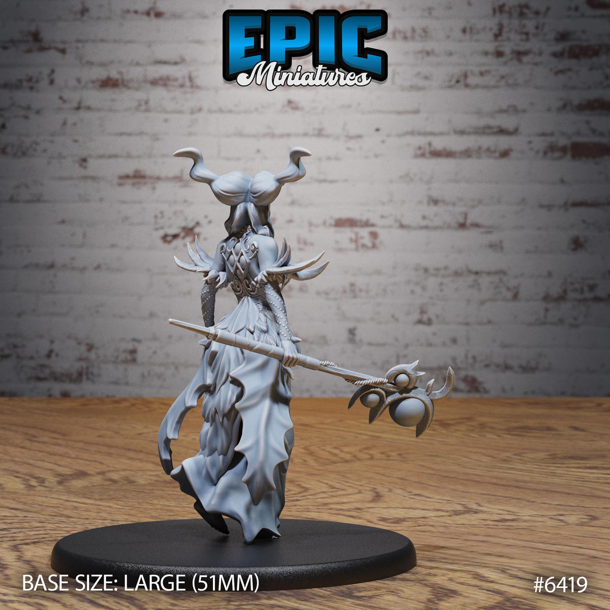 Figurine JDR Nature High Spirit pour jeu de rôle - Imprimée en résine - Échelle 32mm - Epic Miniature