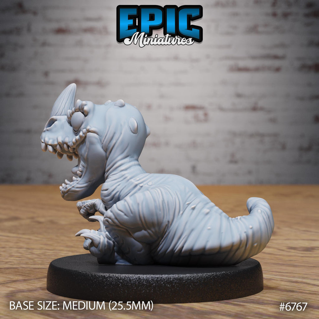 #6765 - Figurine JDR Dinosaur Hatchling pour jeu de rôle - Imprimée en résine - Échelle 32mm - Epic Miniature