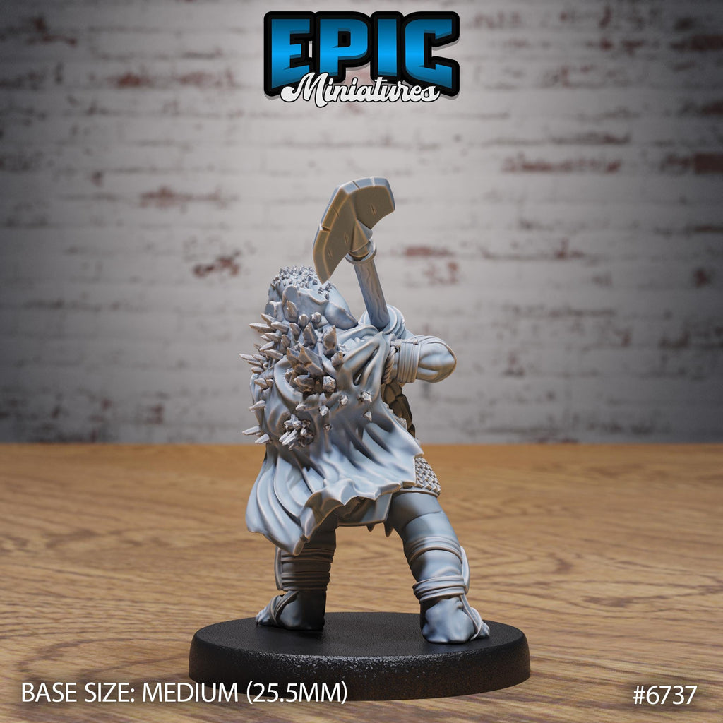 #6737 - Figurine Turtlefolk Grave Robber Attack en résine pour JDR