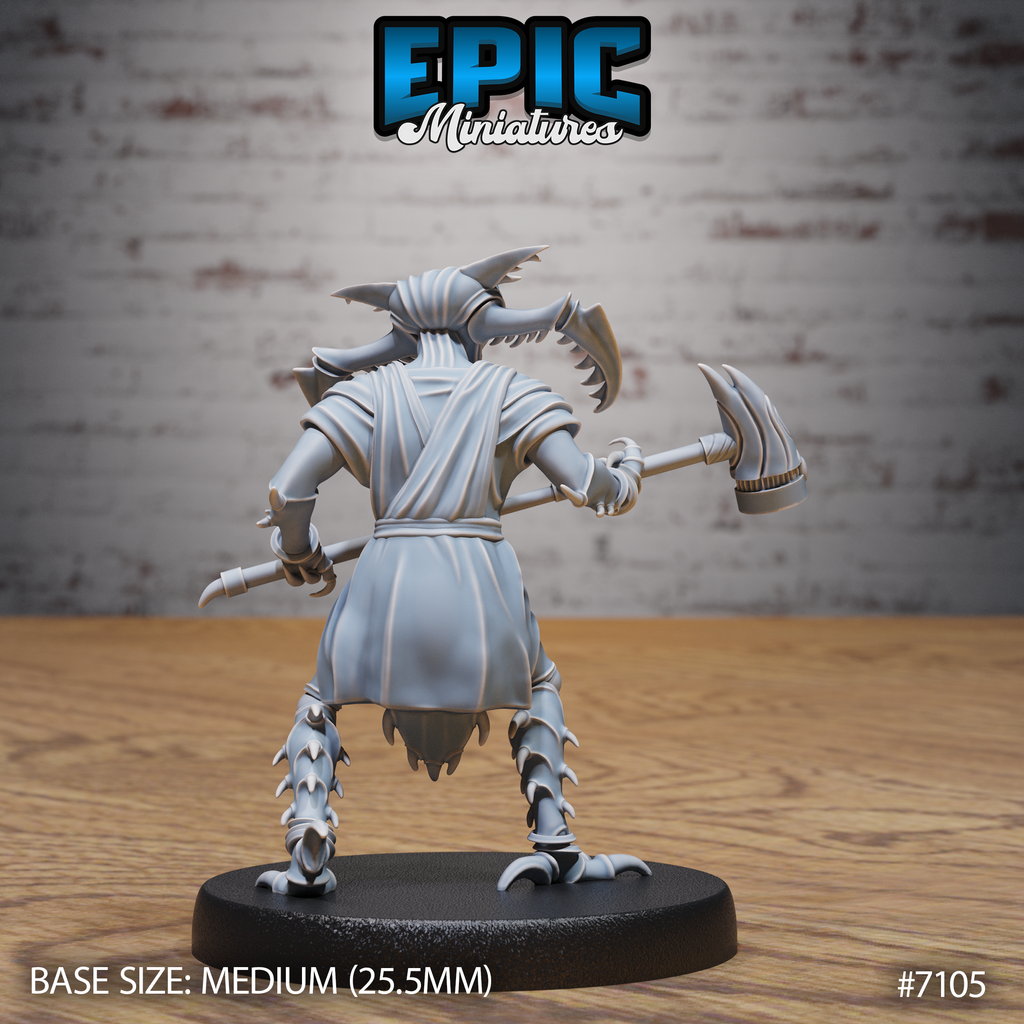 #7105 - Figurine Pincer Insectoid en résine pour JDR