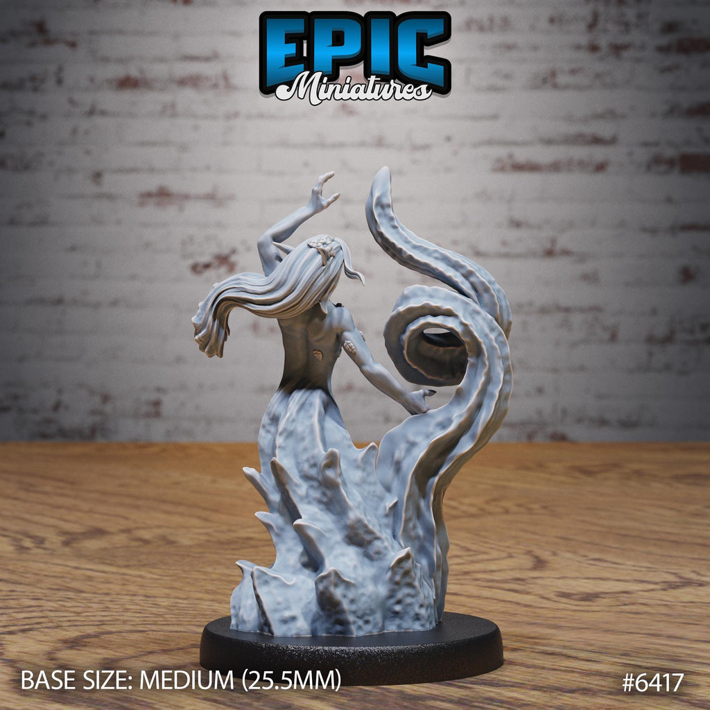 Figurine JDR Spring Undine pour jeu de rôle - Imprimée en résine - Échelle 32mm - Epic Miniature