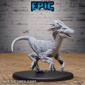 Figurine JDR Raptor pour jeu de rôle - Imprimée en résine - Échelle 32mm - Epic Miniature