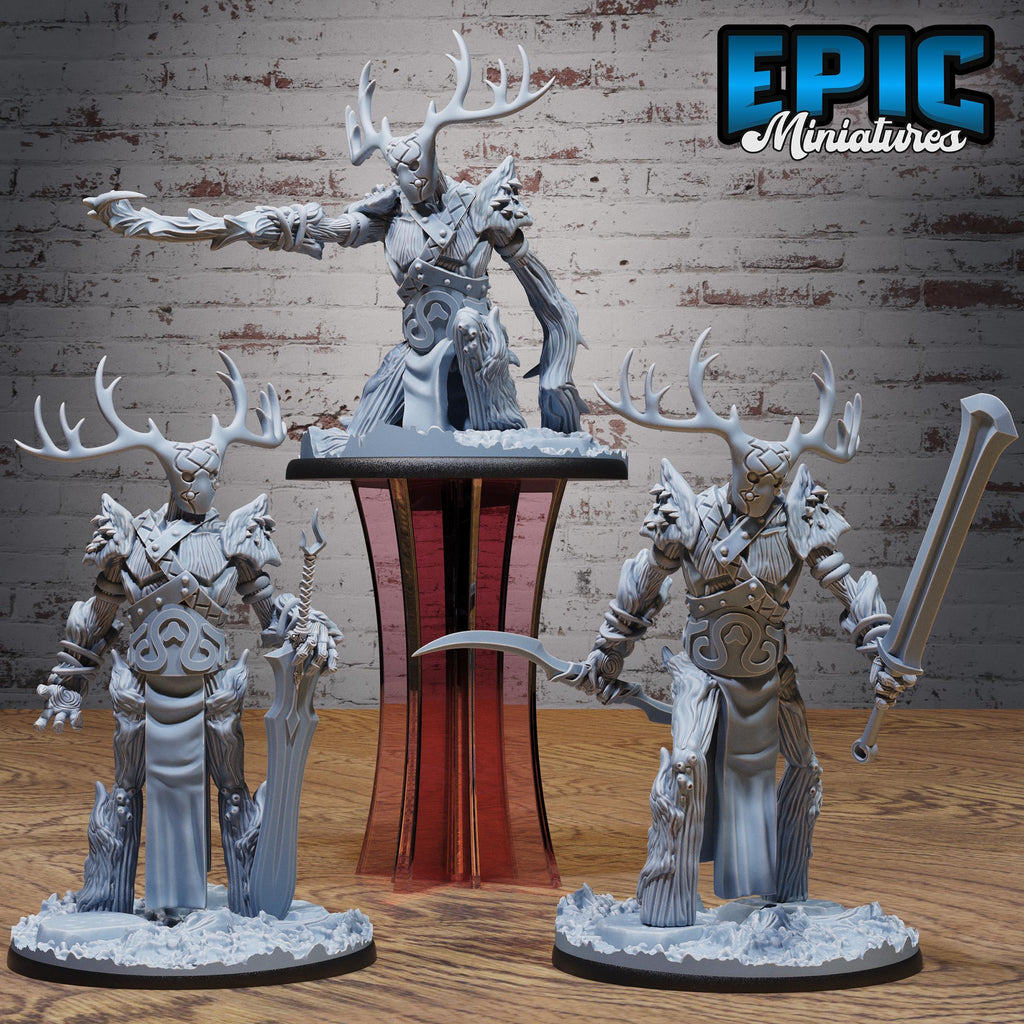 Figurine JDR Tree Guard pour jeu de rôle - Imprimée en résine - Échelle 32mm - Epic Miniature