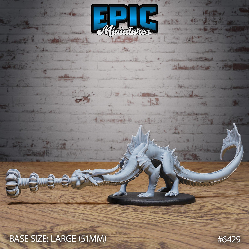 Figurine JDR Emerald Guard Drake pour jeu de rôle - Imprimée en résine - Échelle 32mm - Epic Miniature