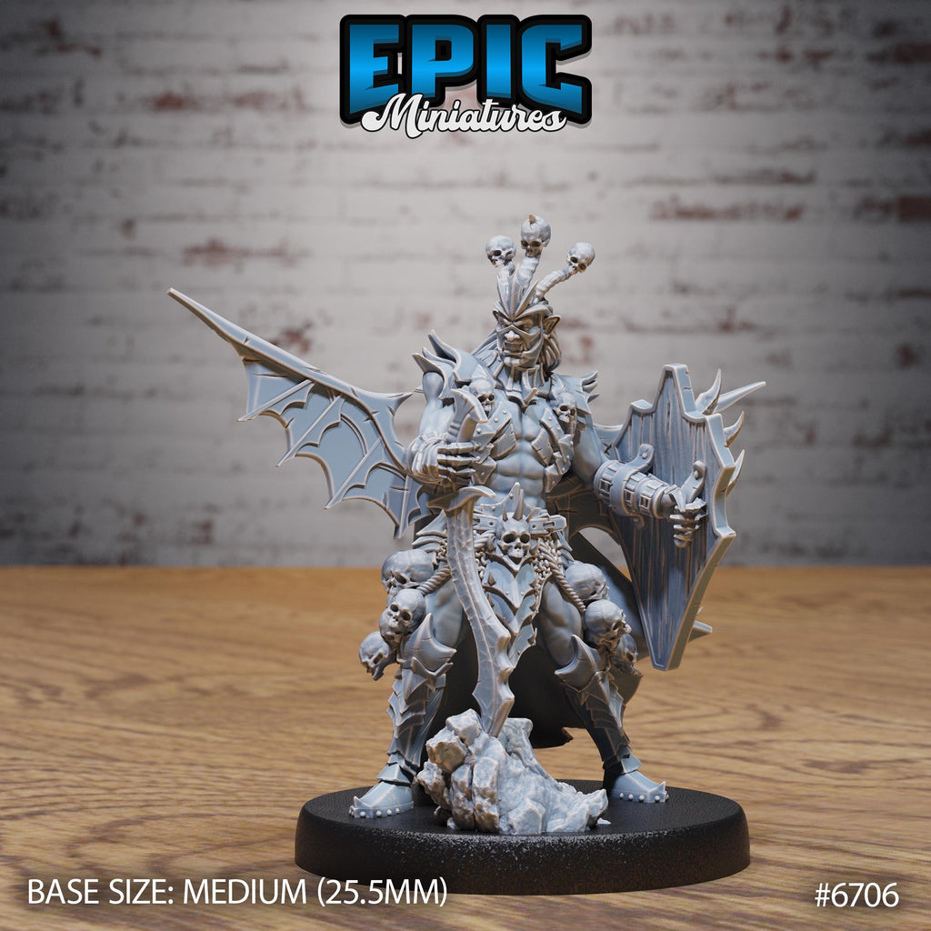 #6706 - Figurine Necro Orc en résine pour JDR