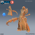 #2460 - Figurine JDR Necromancer Adventurer pour jeu de rôle - Imprimée en résine - Échelle 32mm - Epic Miniature