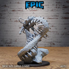 Figurine JDR Primal Centipede pour jeu de rôle - Imprimée en résine - Échelle 32mm - Epic Miniature