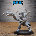 #6333 - Figurine Mad Scorpion Professor Attack en résine pour JDR