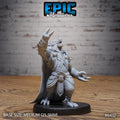 #6432 - Figurine Dragonborn Mage Victory en résine pour JDR