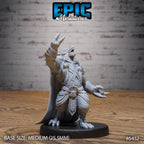#6432 - Figurine Dragonborn Mage Victory en résine pour JDR