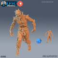 #2486 - Figurine JDR Thorn Zombie Angry pour jeu de rôle - Imprimée en résine - Échelle 32mm - Epic Miniature