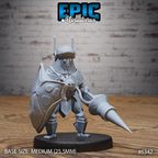 Dire Spider RPG miniature for role-playing games - Resin printed - 28mm and 32mm scale - Epic Miniature