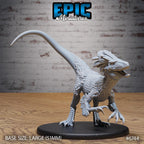 #6742 - Raptor RPG miniature for role-playing games - Resin printed - 32mm scale - Epic Miniature