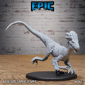#6742 - Raptor RPG miniature for role-playing games - Resin printed - 32mm scale - Epic Miniature