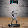 #6722 - Figurine Wight Warrior Attack en résine pour JDR