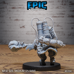 Dire Spider RPG miniature for role-playing games - Resin printed - 28mm and 32mm scale - Epic Miniature