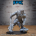 Figurine JDR Primal Giant pour jeu de rôle - Imprimée en résine - Échelle 32mm - Epic Miniature