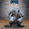 #6411 - Giant Shaman Crouching RPG Miniature for roleplaying games - Resin printed - 32mm scale - Epic Miniature