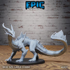 Figurine JDR Emerald Guard Drake pour jeu de rôle - Imprimée en résine - Échelle 32mm - Epic Miniature