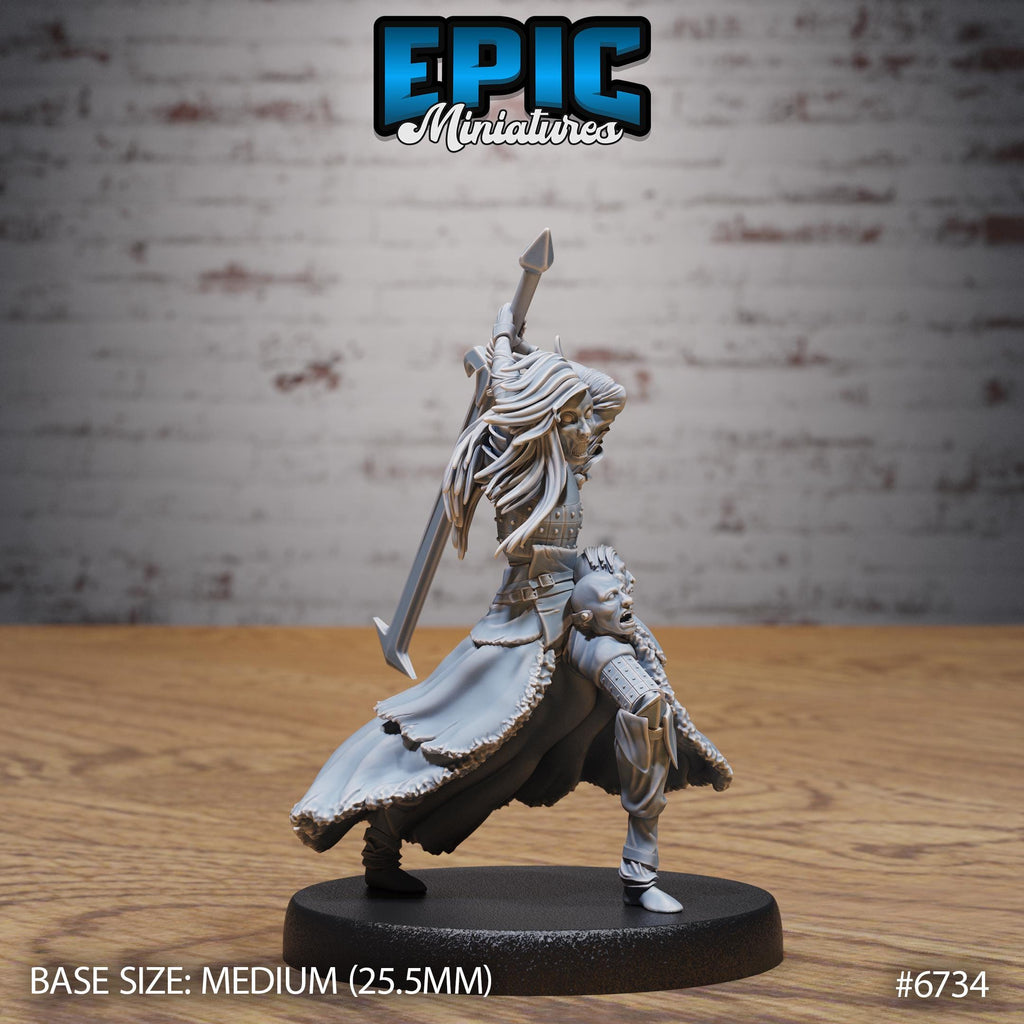 #6734 - Figurine Revenant Headhunter Attack en résine pour JDR
