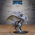#6393 - Figurine JDR Fairy Pegasus Rage pour jeu de rôle - Imprimée en résine - Échelle 32mm - Epic Miniature