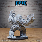 Figurine JDR Shambling Mound pour jeu de rôle - Imprimée en résine - Échelle 32mm - Epic Miniature