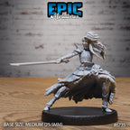 #6735 - Figurine Revenant Headhunter Provoke en résine pour JDR
