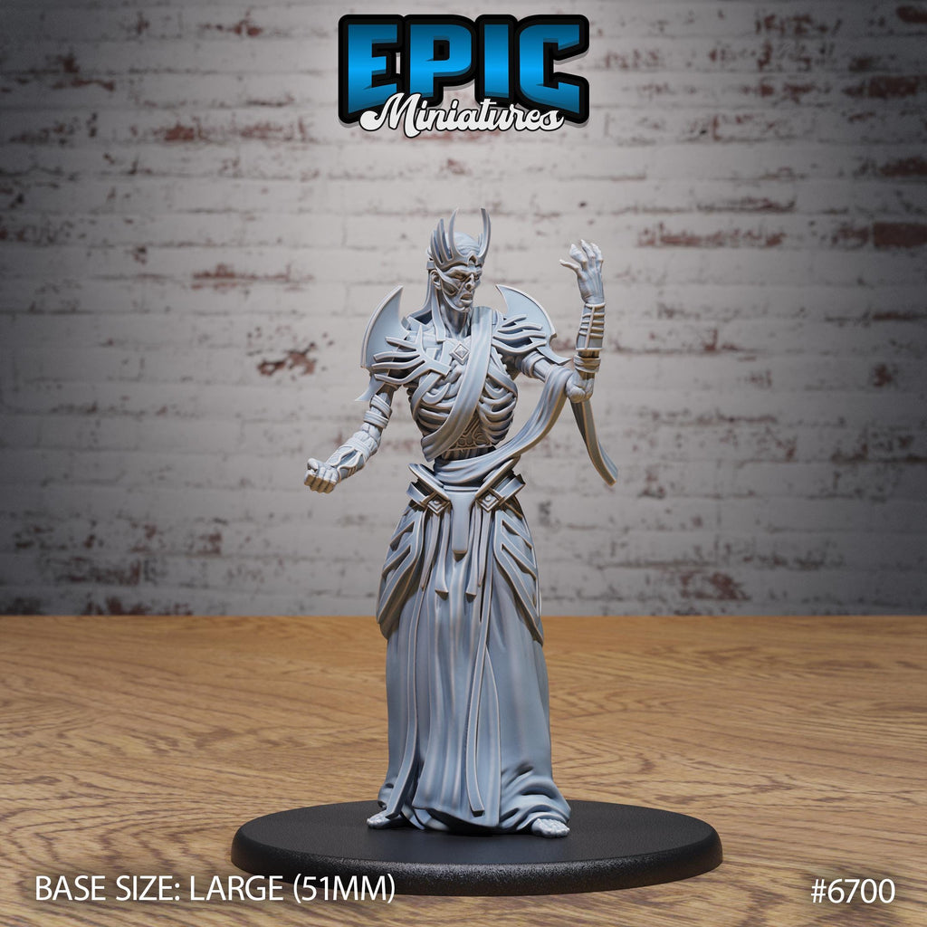 #6700 - Figurine Vecna en résine pour JDR