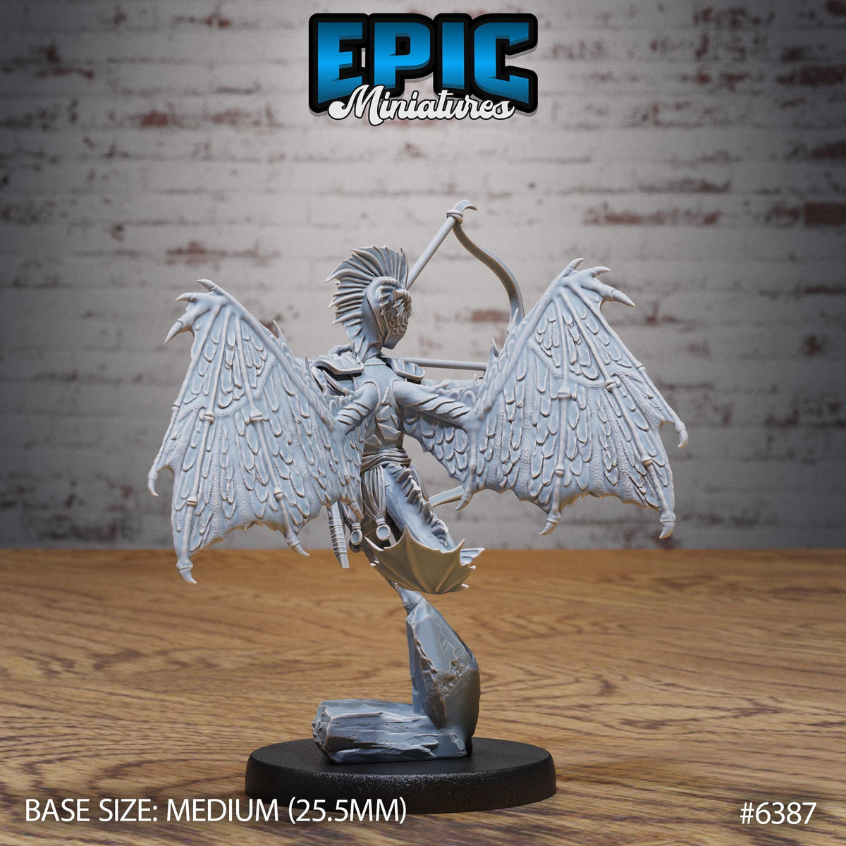Figurine JDR Draxie Dragon Pixie pour jeu de rôle - Imprimée en résine - Échelle 32mm - Epic Miniature
