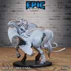 Figurine JDR Fairy Pegasus pour jeu de rôle - Imprimée en résine - Échelle 32mm - Epic Miniature