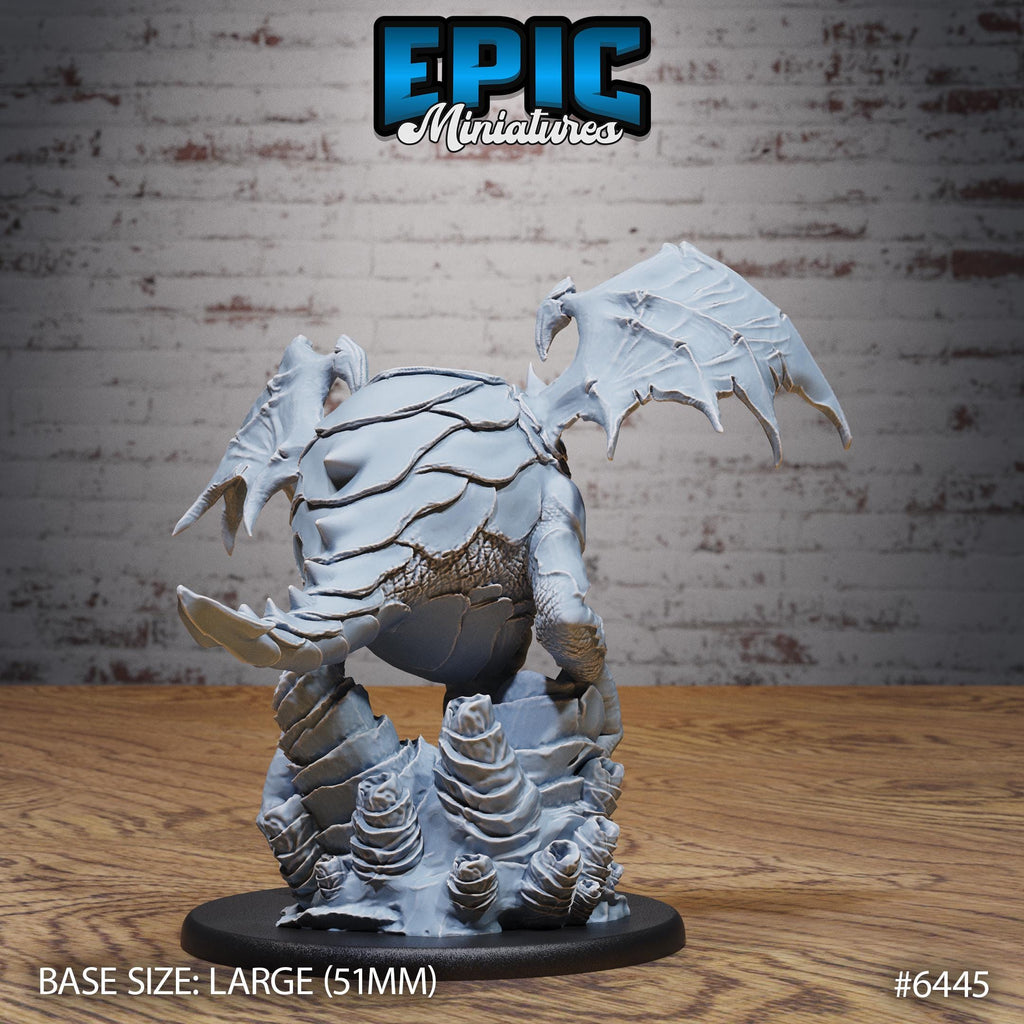 Draconic Eye Tyrant RPG miniature for role-playing games - Resin printed - 28mm and 32mm scale - Epic Miniature
