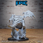 Draconic Eye Tyrant RPG miniature for role-playing games - Resin printed - 28mm and 32mm scale - Epic Miniature