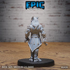 #6439 - Figurine Dragonborn Rogue en résine pour JDR