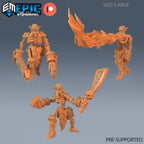 #2463 - Figurine JDR Troll Skeleton pour jeu de rôle - Imprimée en résine - Échelle 28mm et 32mm - Haunting Catacombs - Epic Miniature