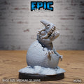 #6765 - Dinosaur Hatchling RPG Figurine for role-playing games - Resin printed - 32mm scale - Epic Miniature
