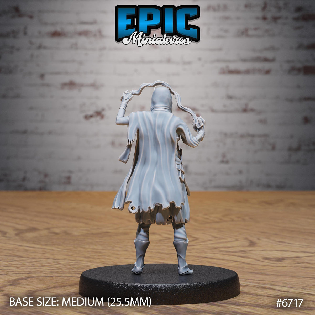 #6717 - Figurine Novice Lich Spell en résine pour JDR