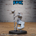 Figurine JDR Elf Druid Adventurer pour jeu de rôle - Imprimée en résine - Échelle 32mm - Epic Miniature