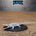 #6758 - Figurine Alligator Hunting en résine pour JDR