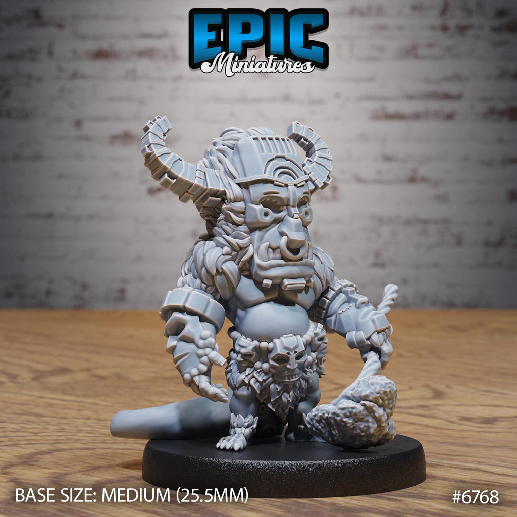 #6768 - Figurine JDR Void Shaman pour jeu de rôle - Imprimée en résine - Échelle 32mm - Epic Miniature