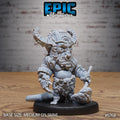 #6768 - Figurine JDR Void Shaman pour jeu de rôle - Imprimée en résine - Échelle 32mm - Epic Miniature