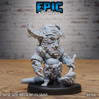#6768 - Figurine JDR Void Shaman pour jeu de rôle - Imprimée en résine - Échelle 32mm - Epic Miniature