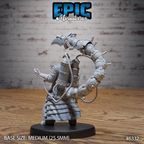 #6332 - Figurine Mad Scorpion Professor en résine pour JDR