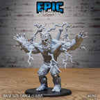 #6741 - Figurine Electric Frankenstein Roar en résine pour JDR