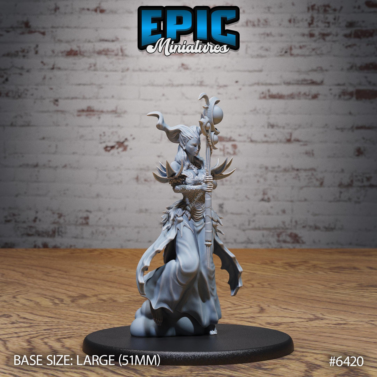 Figurine JDR Nature High Spirit pour jeu de rôle - Imprimée en résine - Échelle 32mm - Epic Miniature