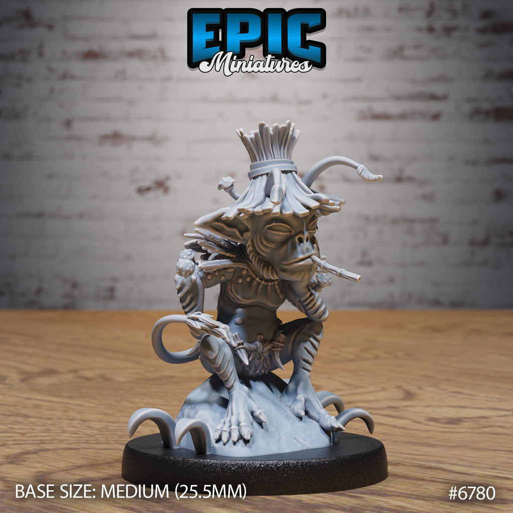 #6780 - Figurine JDR Jungle Goblin pour jeu de rôle - Imprimée en résine - Échelle 32mm - Epic Miniature