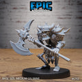 #6703 - Figurine Evil Skeleton en résine pour JDR