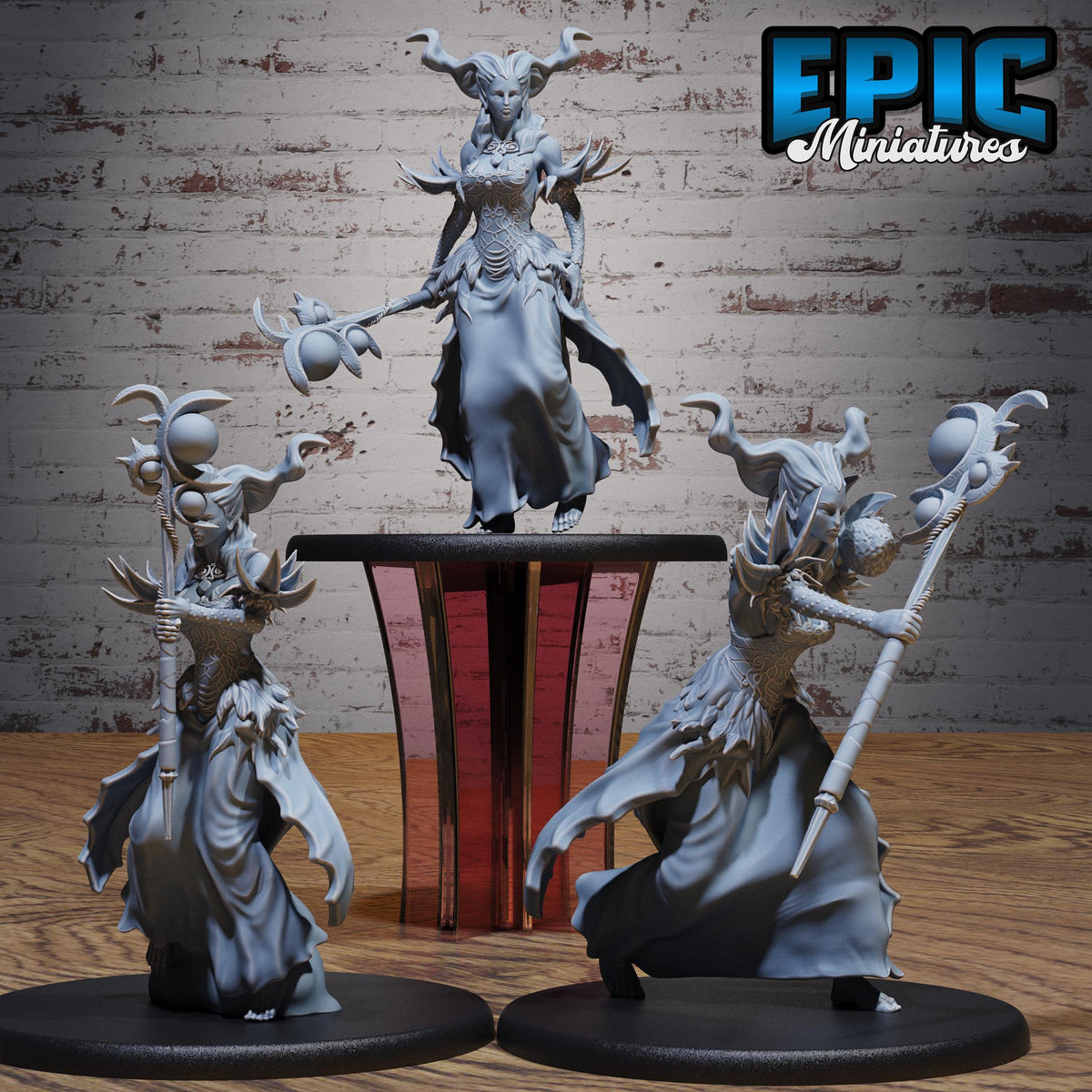Figurine JDR Nature High Spirit pour jeu de rôle - Imprimée en résine - Échelle 32mm - Epic Miniature