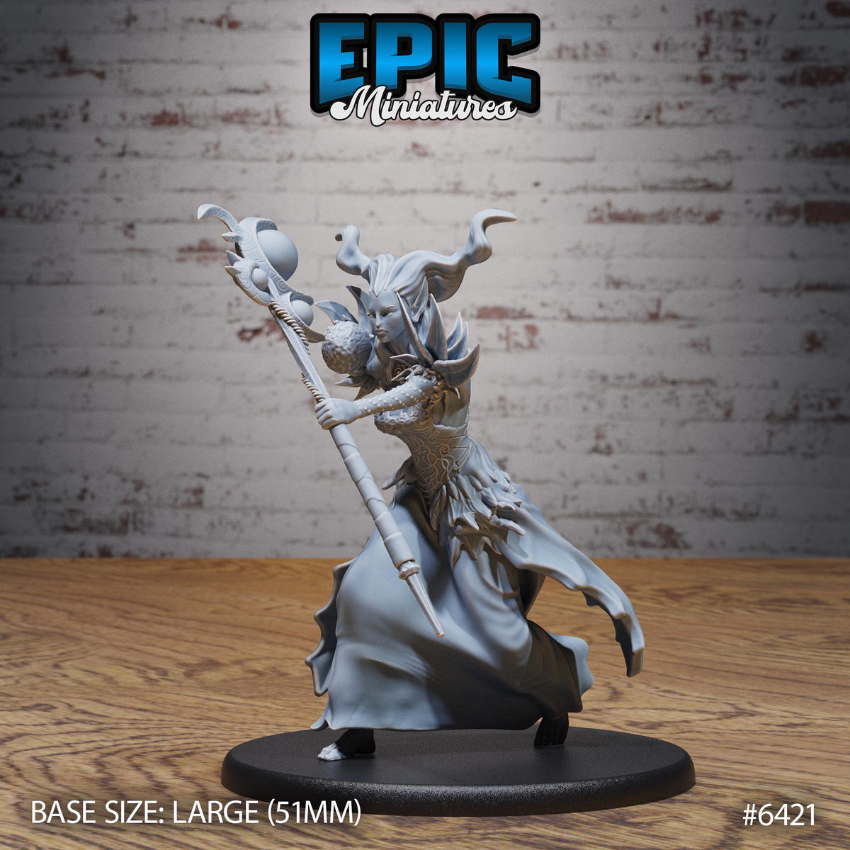 Figurine JDR Nature High Spirit pour jeu de rôle - Imprimée en résine - Échelle 32mm - Epic Miniature